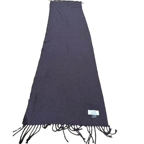 Hermes 100% Cashmere Brown Scarf Muffler*AMAZING for Winter!! High-End Luxury! - Picture 2 of 6